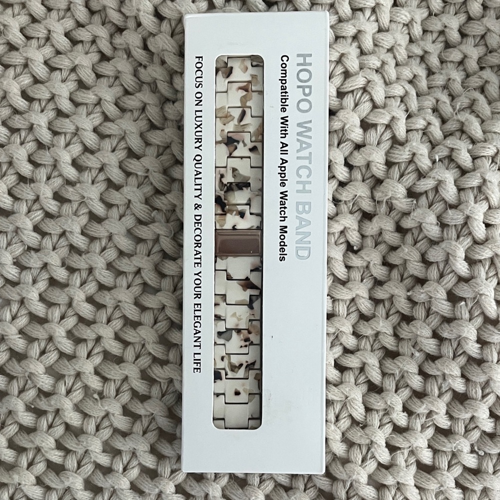 Hopo White Watch Band for Apple Watch